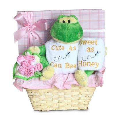 Baby Turtle Time & Froggy Friends Diaper Cake - SKU: BGC70