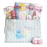 Deluxe Baby Diaper Tote Bags (Boy, Girl or Neutral) (#BGC316) - Stork Baby Gift Baskets - 2