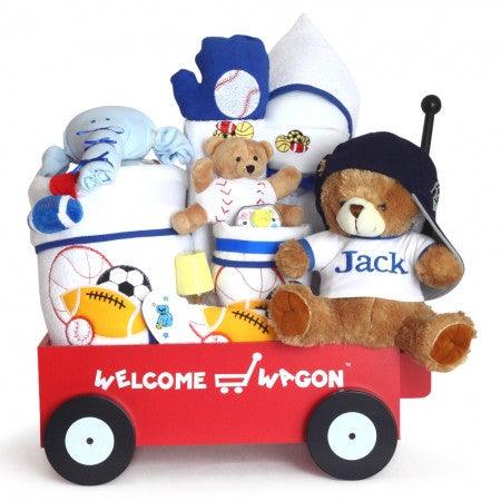 B Is For Boy Welcome Home Wagon Gift - SKU:  BBC441