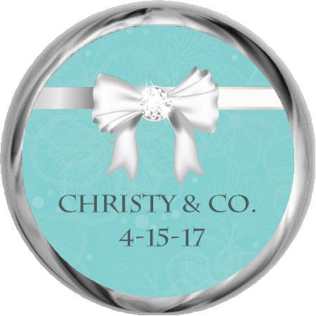 Little Dress - Girl Baby Shower Stickers