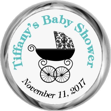 Little Dress - Girl Baby Shower Stickers