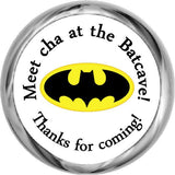 Batman Logo - HERSHEY KISS Stickers (#HKS329) - StorkBabyGiftBaskets
