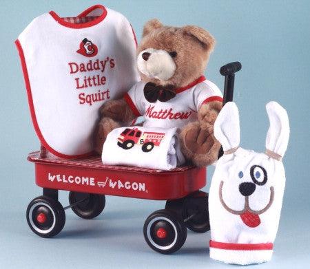 Welcome Wagon Baby Girl Gift - SKU: BGC26