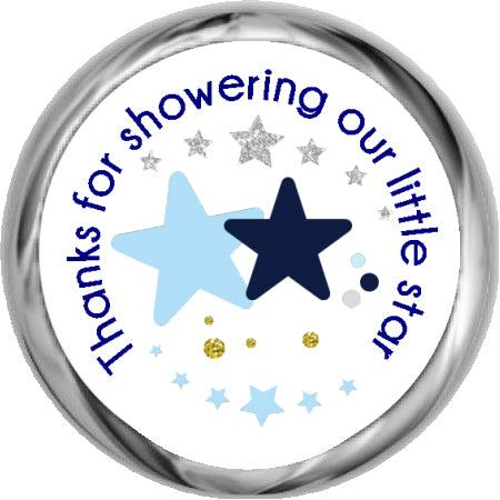 Our little Star Stickers - HERSHEY'S Kisses Favors
