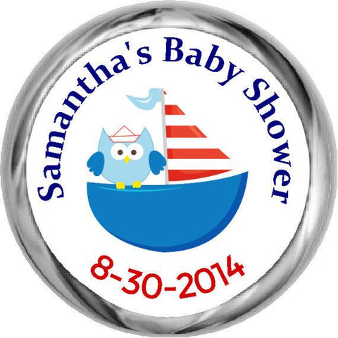 Little Dress - Girl Baby Shower Stickers