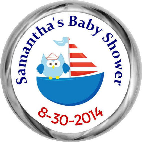 Sail Boat Stickers ~ Neutral Baby Shower