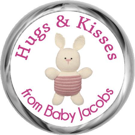 Little Dress - Girl Baby Shower Stickers