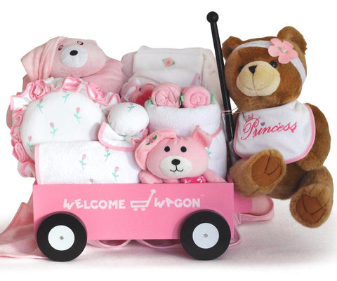 Baby Diaper Carriage (Pink) - SKU: BGC76