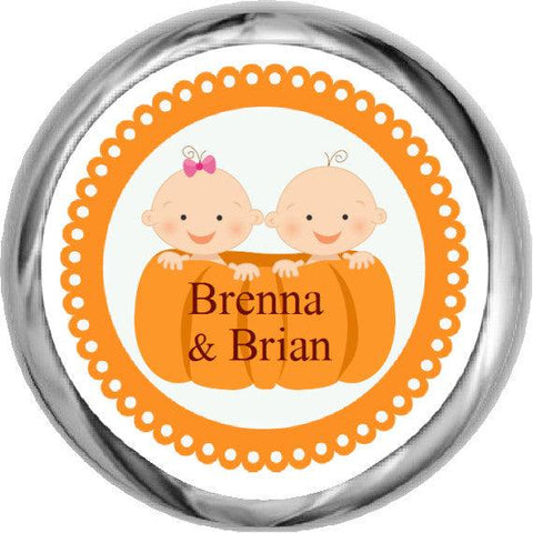 Little Dress - Girl Baby Shower Stickers