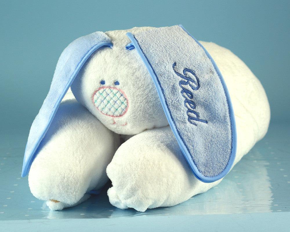 Snuggle Bunny Unique Baby Blanket  (#BGC20) - Stork Baby Gift Baskets - 5