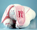 Snuggle Bunny Unique Baby Blanket  (#BGC20) - Stork Baby Gift Baskets - 4
