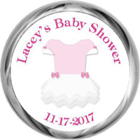 Tutu Cute Personalized Baby Shower Sticker - StorkBabyGiftBaskets.com