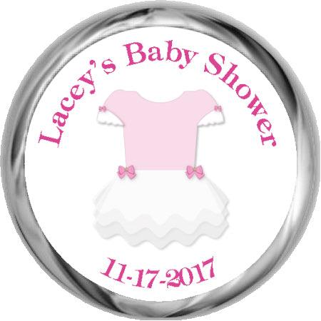 Tutu Cute Personalized Baby Shower Sticker - StorkBabyGiftBaskets.com