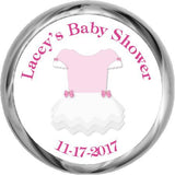 Tutu Cute Personalized Baby Shower Sticker - StorkBabyGiftBaskets.com